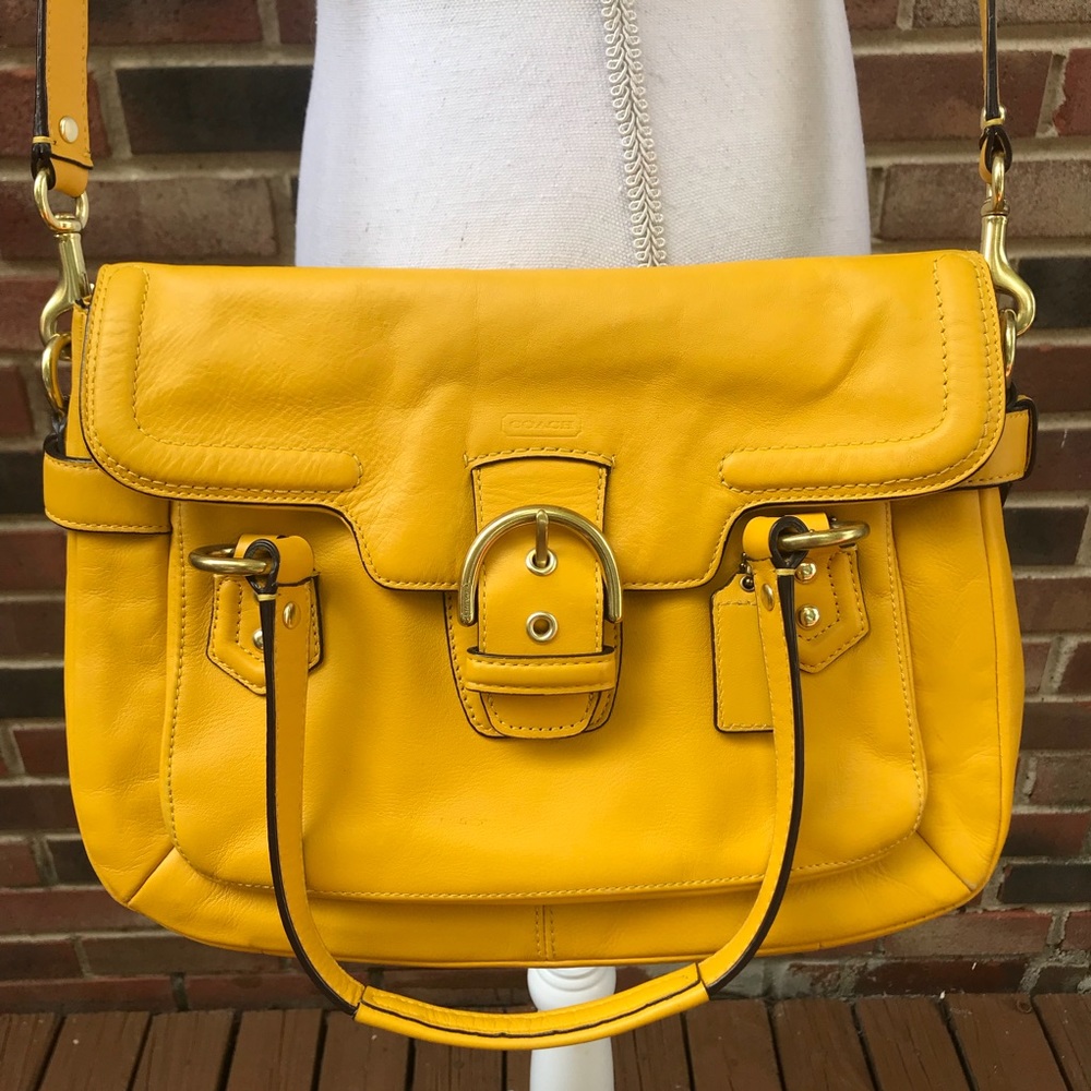 Coach Leather Satchel